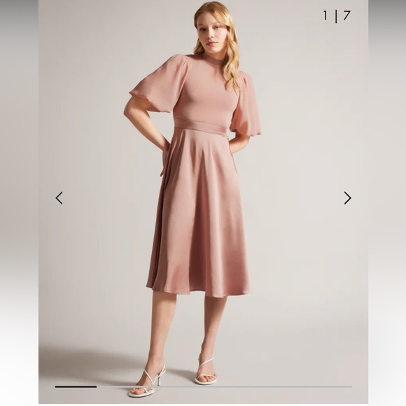 Ted Baker London Dresses & Skirts - NWT Ted Baker Brontei Dress Puff Sleeve